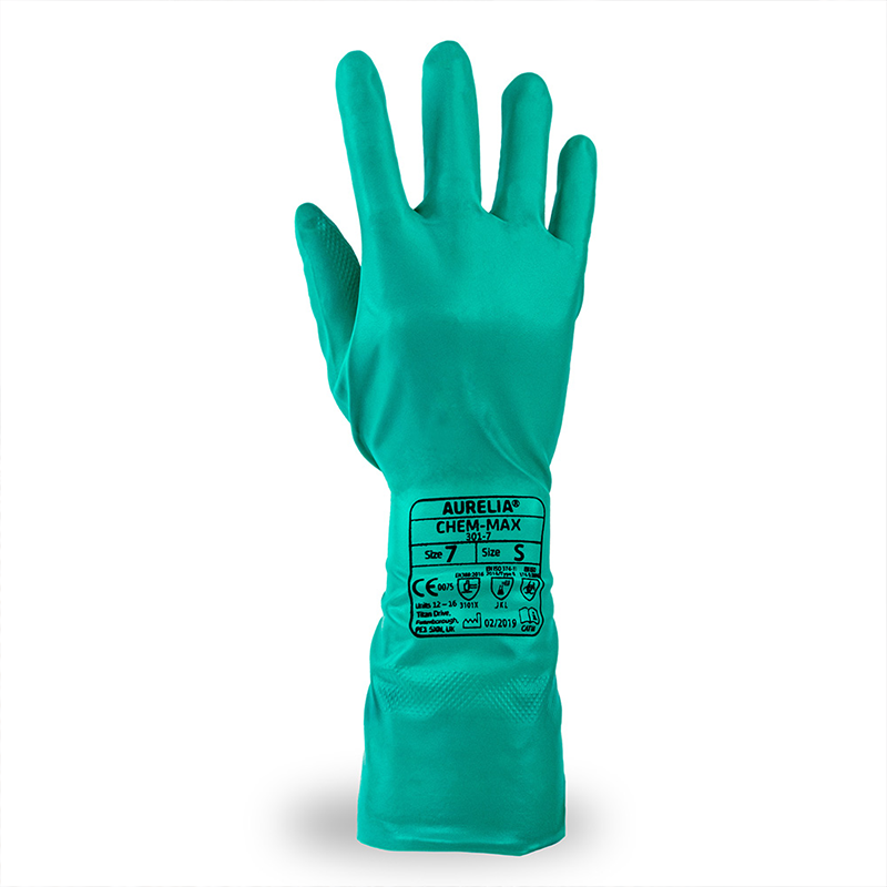 Aurelia 301 Flock Lined Chemical and Cleaning Gloves